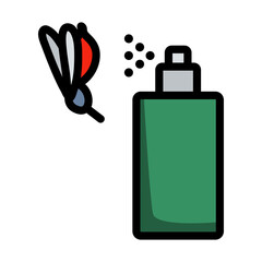 Icon Of Mosquito Spray