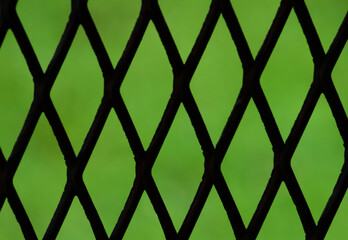 alambrado reja abstracto verde dividir separar