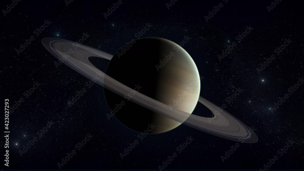 Wall mural saturn - planets of the solar system in high quality. elements furnished by nasa