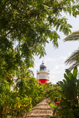 Faro o Lighthouse en El Rompido, Cartaya, Huelva, Andalucia, Andalusia, Espa&ntilde;a, Spain
