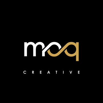 MOQ Letter Initial Logo Design Template Vector Illustration