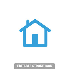 House vector icon. Home pictogram.