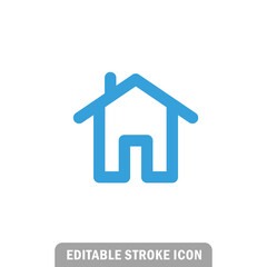 House vector icon. Home pictogram.