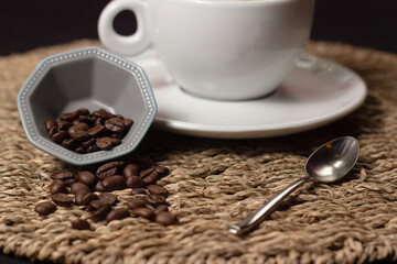 Granos de caf&eacute; 