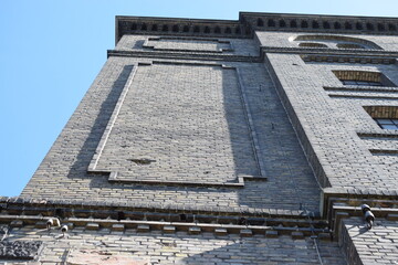alte Fabrik am Rhein