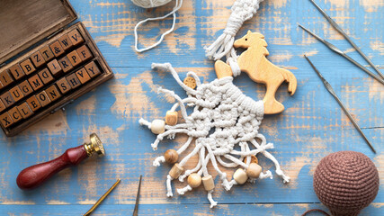 Hand made things composition