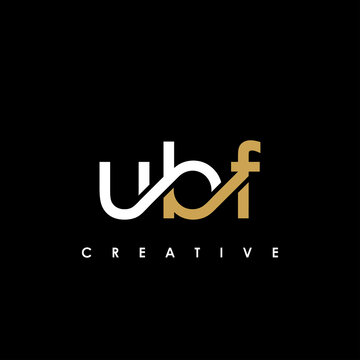 UBF Letter Initial Logo Design Template Vector Illustration
