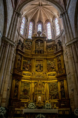 Retablo mayor de la Catedral de Sigüenza, España