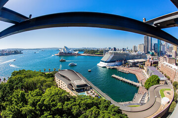 Naklejka premium Sydney. Harbor Bridge.
