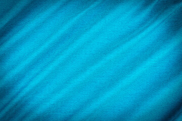 Texture of blue fabric background close up.