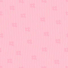 abstract seamless pattern with pink flowers . vector
