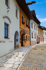 Obraz na płótnie Canvas Old town Spisska Sobota. Poprad, Slovakia
