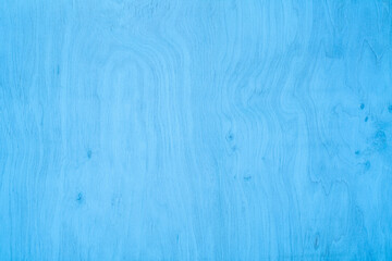Blue wood texture background. wood painted with blue paint.