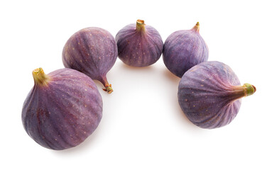 figs path isolated on white