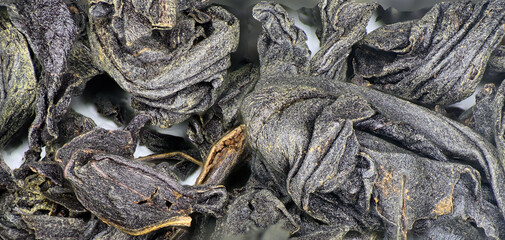 tea black long leaf large-leaf