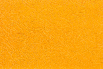Fototapeta premium Orange wallpaper with abstract pattern wall texture background