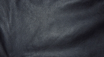 Black leather texture pattern background