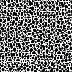 abstract simple seamless vector pattern many small dots spots on a contrasting background. Leopard background 