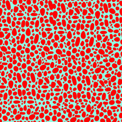 abstract simple seamless vector pattern many small dots spots on a contrasting background. Leopard background 