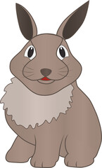 cute rabbit cartoon