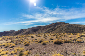 landscape with sky and clouds
