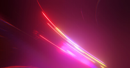 high-energy visualization of highway and city car and truck. 3D rendering