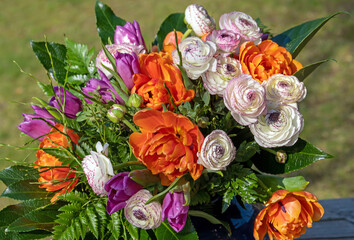 Frühlings-Blumenstrauß