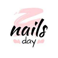 Nails day card