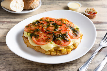 tortilla de papas rellena