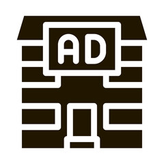 residential ad icon vector illustration