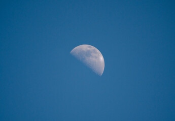 Daytime moon