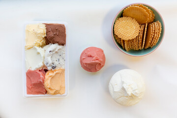 mix di gelati