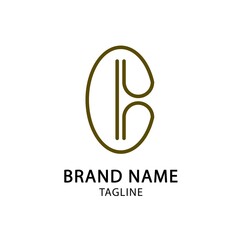 letter C Logo with coffee concept