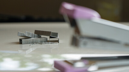 stapler and staples