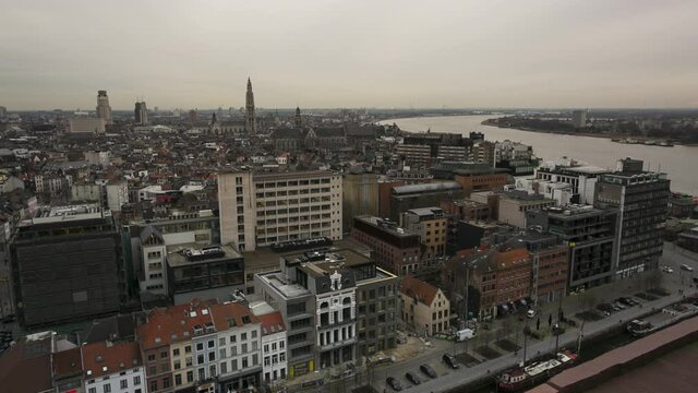 Antwerp day to night Timelapse