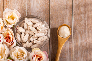 Collagen protein powder - Hydrolyzed. Strengthening and improving the health of cartilage and tendons.