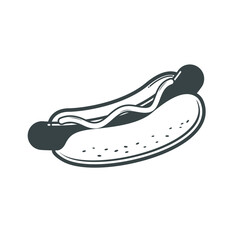 Cartoon Vector Illustration with Fast Food Theme