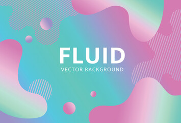 abstract fluid vector background for banners, cards, flyers, social media wallpapers, etc.