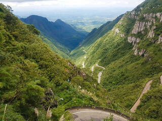 Paisagem nas montanhas