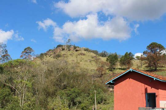 Paisagem nas montanhas