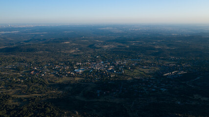 Fototapeta premium Castilla Y leon from the air