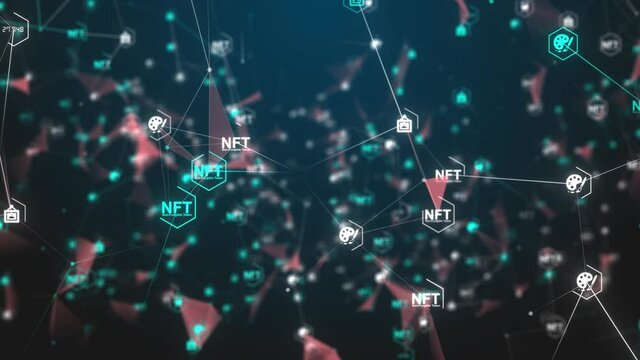 NFTs non-fungible token digital files underpinned by blockchain technology