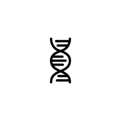 Dna icon vector for web, computer and mobile app