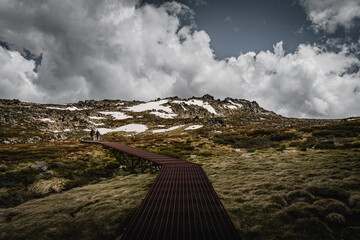 Panoramic Alpine Landscape The Kosciuszko