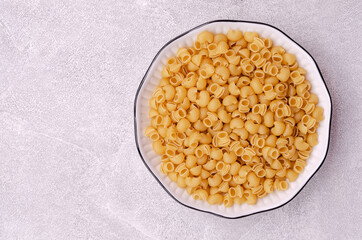 Traditional dry pasta