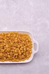 Traditional dry pasta