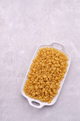 Traditional dry pasta