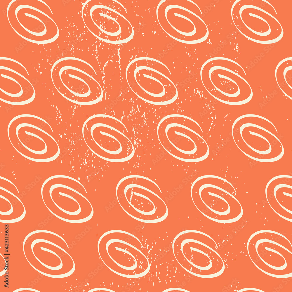 Poster seamless pattern with painted brush strokes. ink illustration. geometric pattern for wrapping paper.