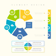 Highly utilized web element infographic 