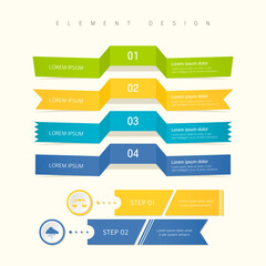 Highly utilized web element infographic 